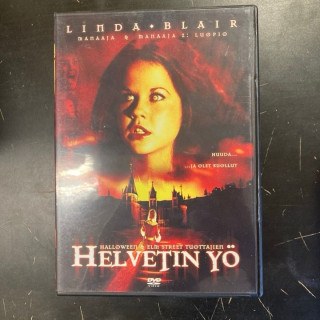 Helvetin yö DVD (VG/M-) -kauhu-